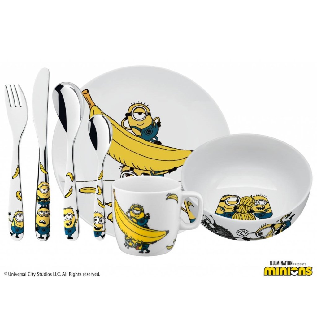 Kinderbesteckset MINIONS, 7-teilig, WMF