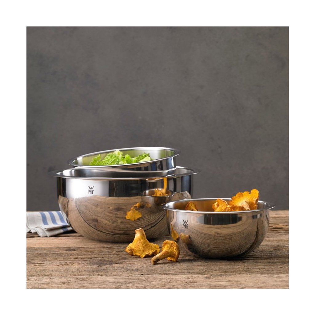 Küchenschüssel GOURMET, 2er-Set, Edelstahl, WMF
