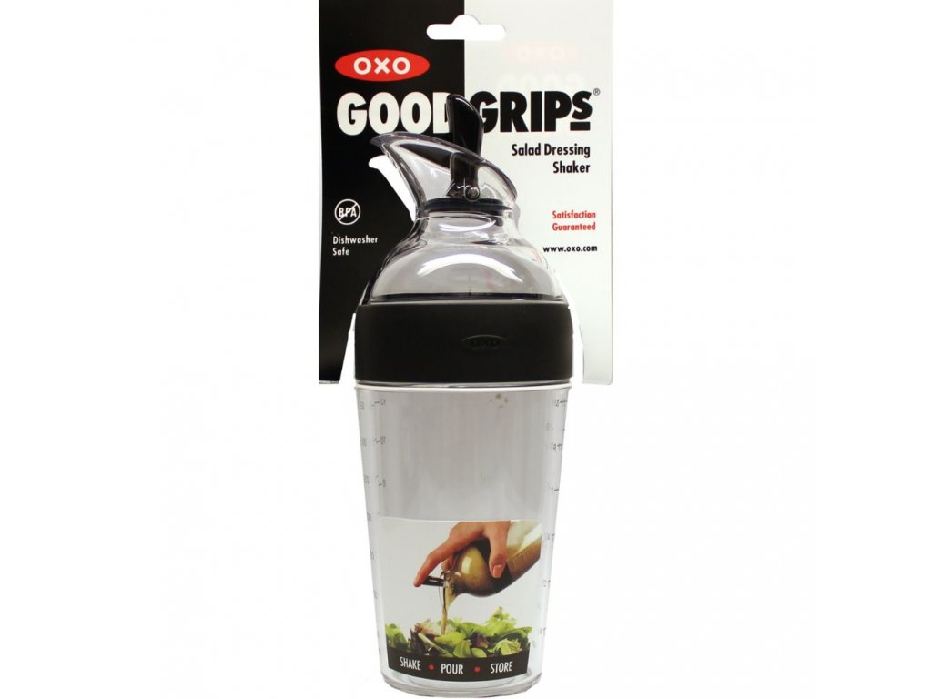 Dressing Shaker GOOD GRIPS 350 ml, schwarz, Kunststoff, OXO