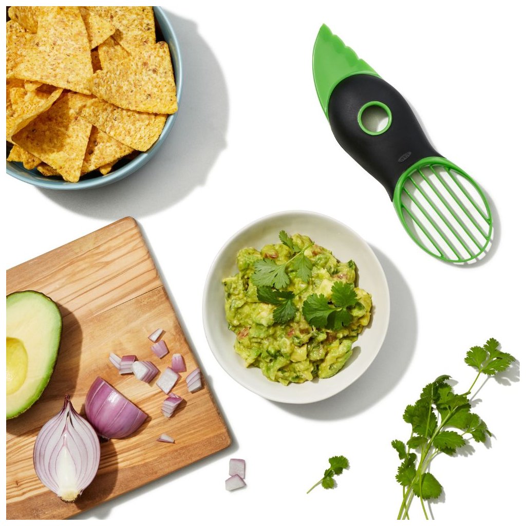 Avocadoschneider GOOD GRIPS 11 cm, grün, Kunststoff, OXO