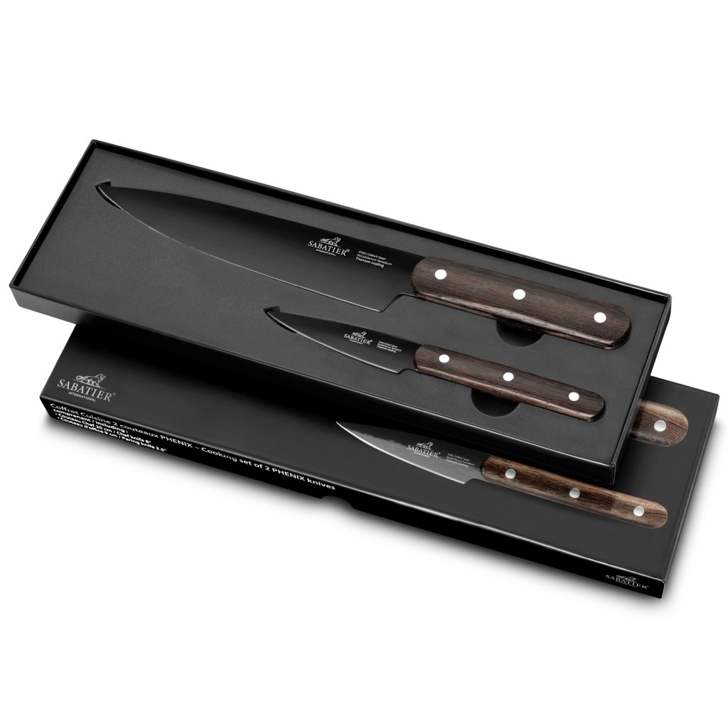 Messerset PHENIX TITANIUM CUISINE, 2-teilig, Lion Sabatier