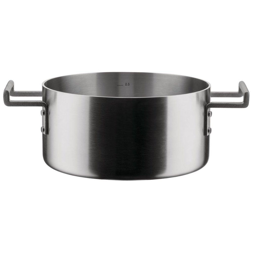 Kasserolle CONVIVIO 20 cm, 3,1 l, Edelstahl, Alessi