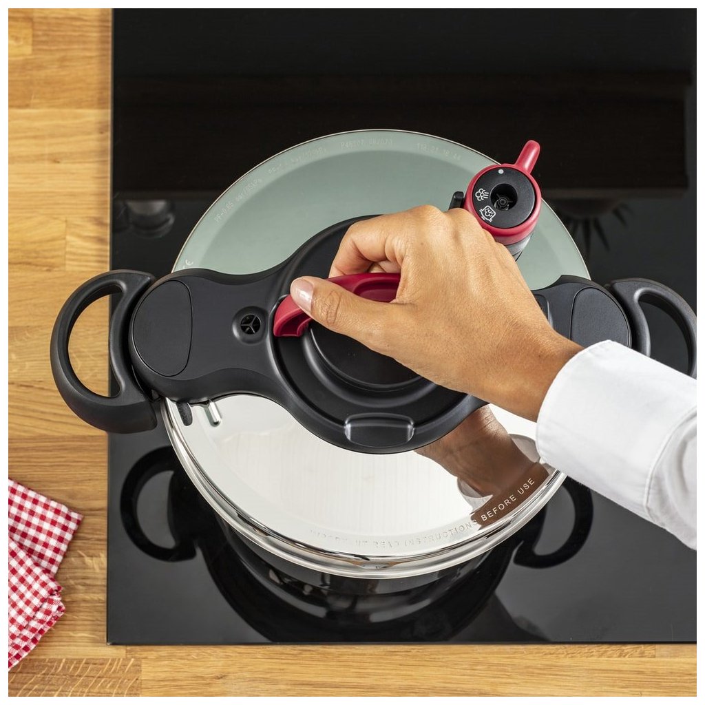 Schnellkochtopf CLIPSO MINUT EASY P4624967 9 l, Edelstahl, Tefal