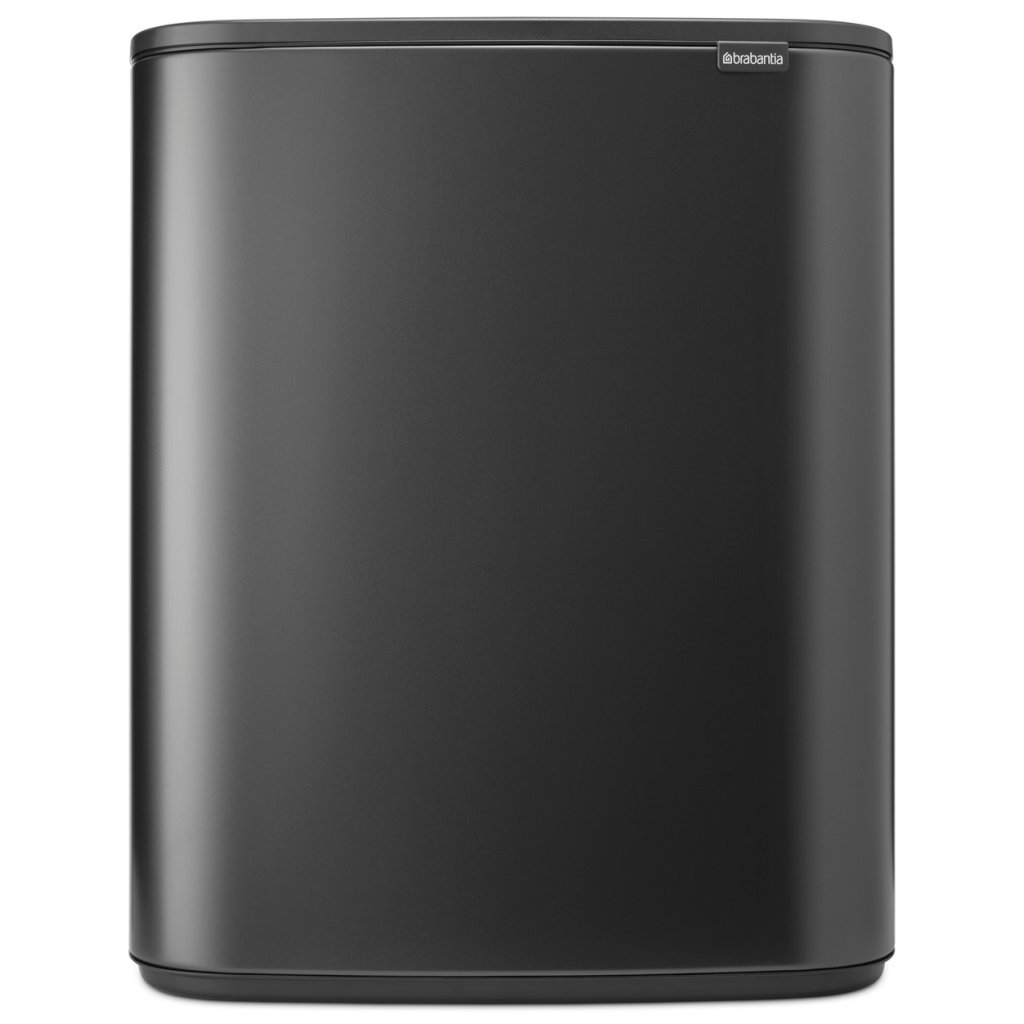 Touch Mülleimer BO TOUCH BIN 2x 30 l, Confident Grey, Stahl, Brabantia