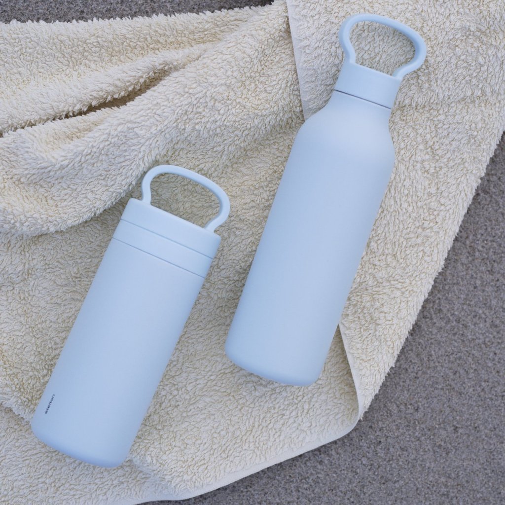 Isolierflasche TABI 400 ml, Softeis blau, Stelton