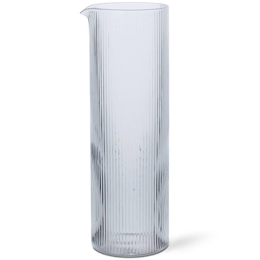 Wasserkrug RIPPLE 1,1 l, klar, glas, Ferm LIVING