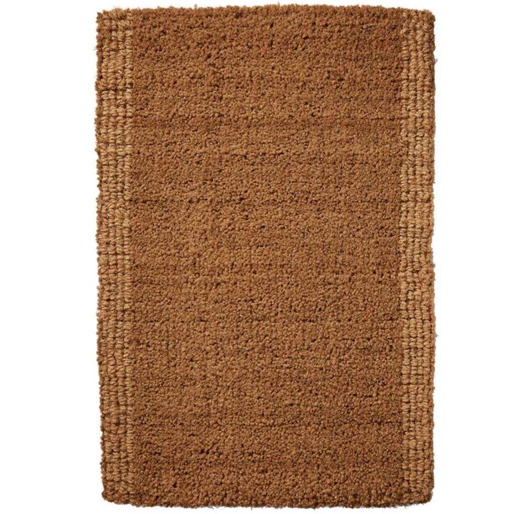 Fußmatte COIR 60 x 90 cm, natur, Kokosfaser, fest LIVING