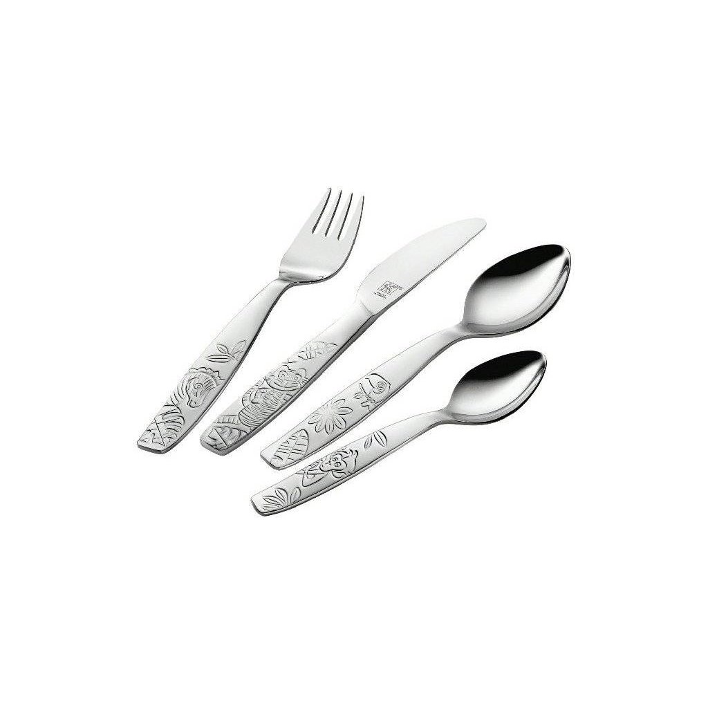 Kinder Besteckset THE JUNGLE, 4-teilig, Zwilling