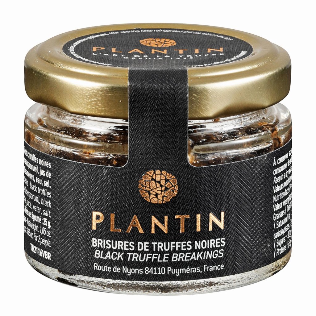 Schwarzer Trüffel 25 g, Stücke, PLANTIN