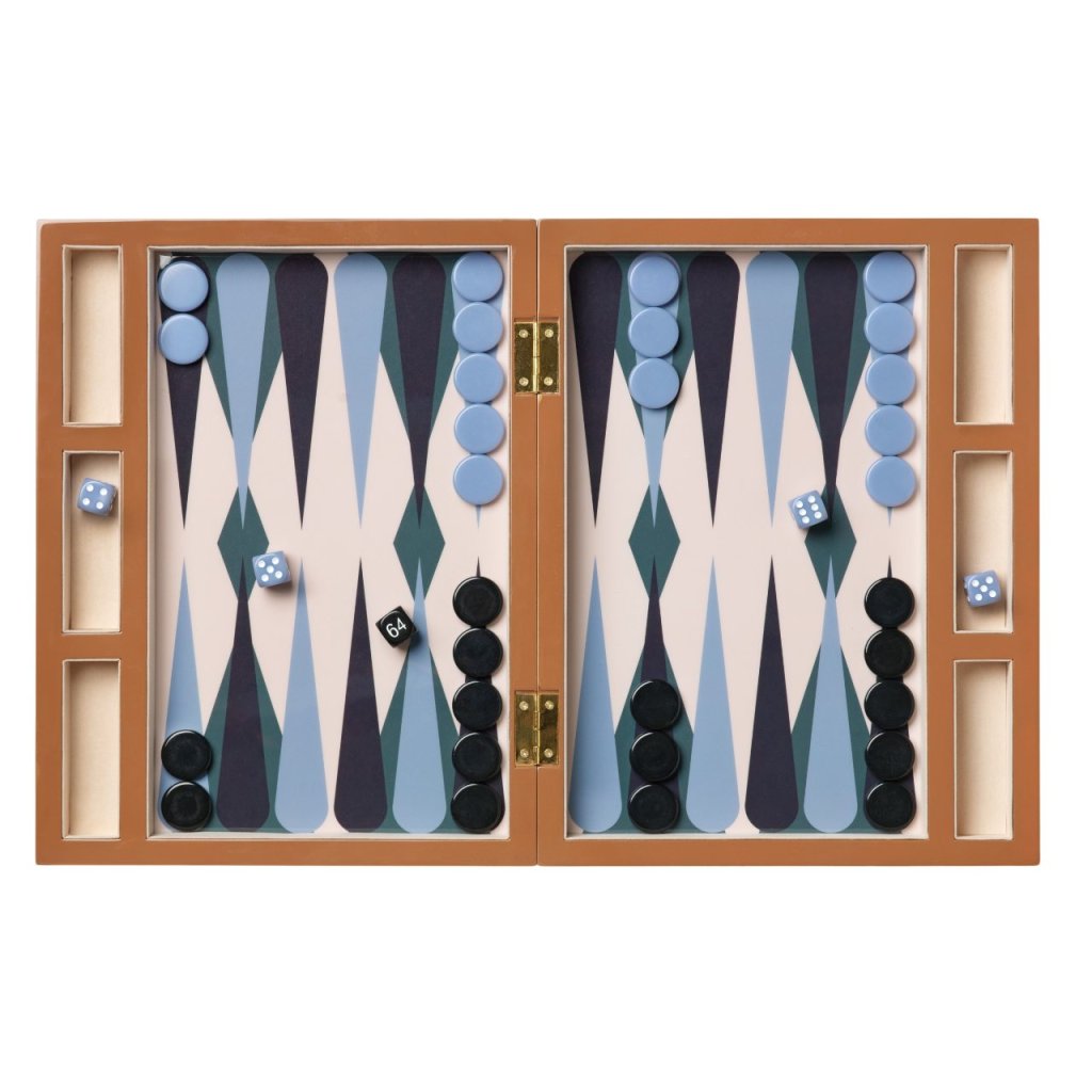 Backgammon, lackiert, Printworks