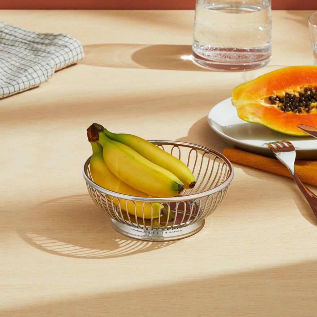 218888 1 kos na ovoce 826 24 cm stribrna nerezova ocel alessi