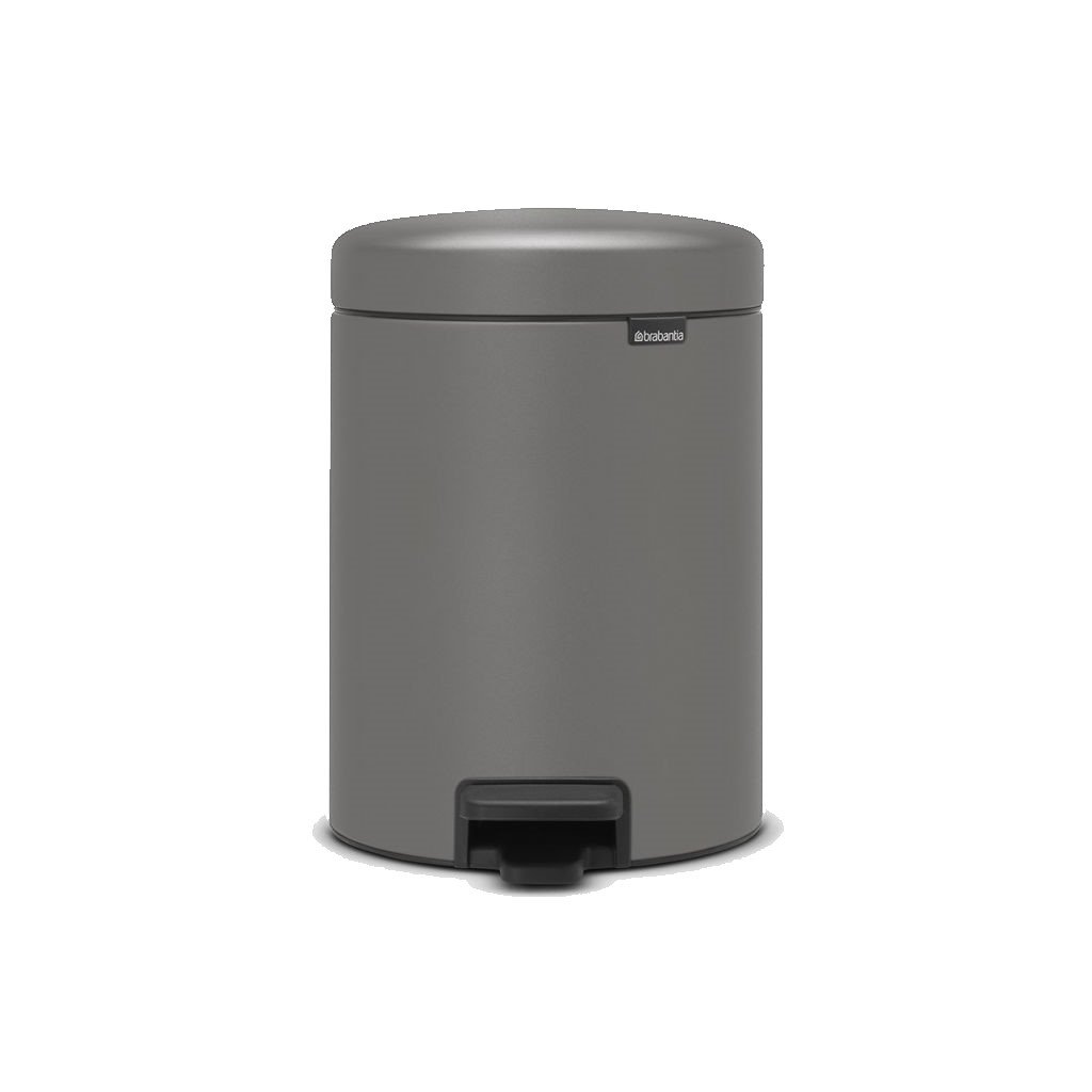 Treteimer NEWICON 5 l, mineral grey, Brabantia