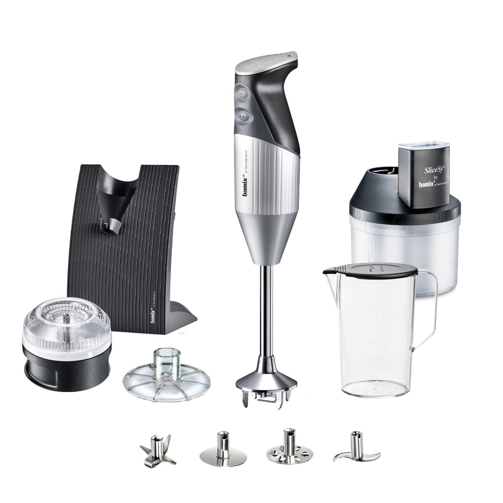 Stabmixer SUPERBOX Typ D, 200 W, Silber, Bamix