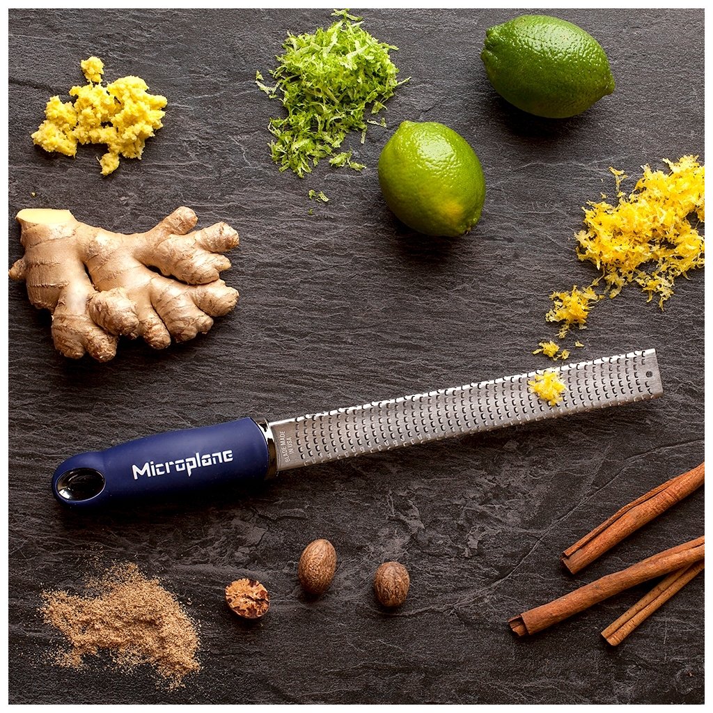 Zester Reibe PREMIUM CLASSIC, dunkelblau, Microplane