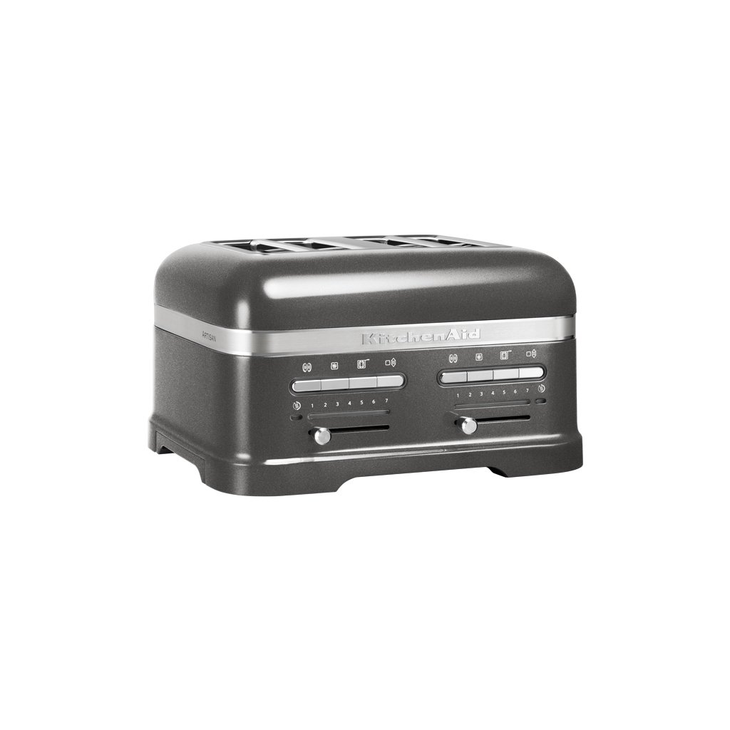 Toaster ARTISAN, 4 Scheiben, silbergrau, KitchenAid