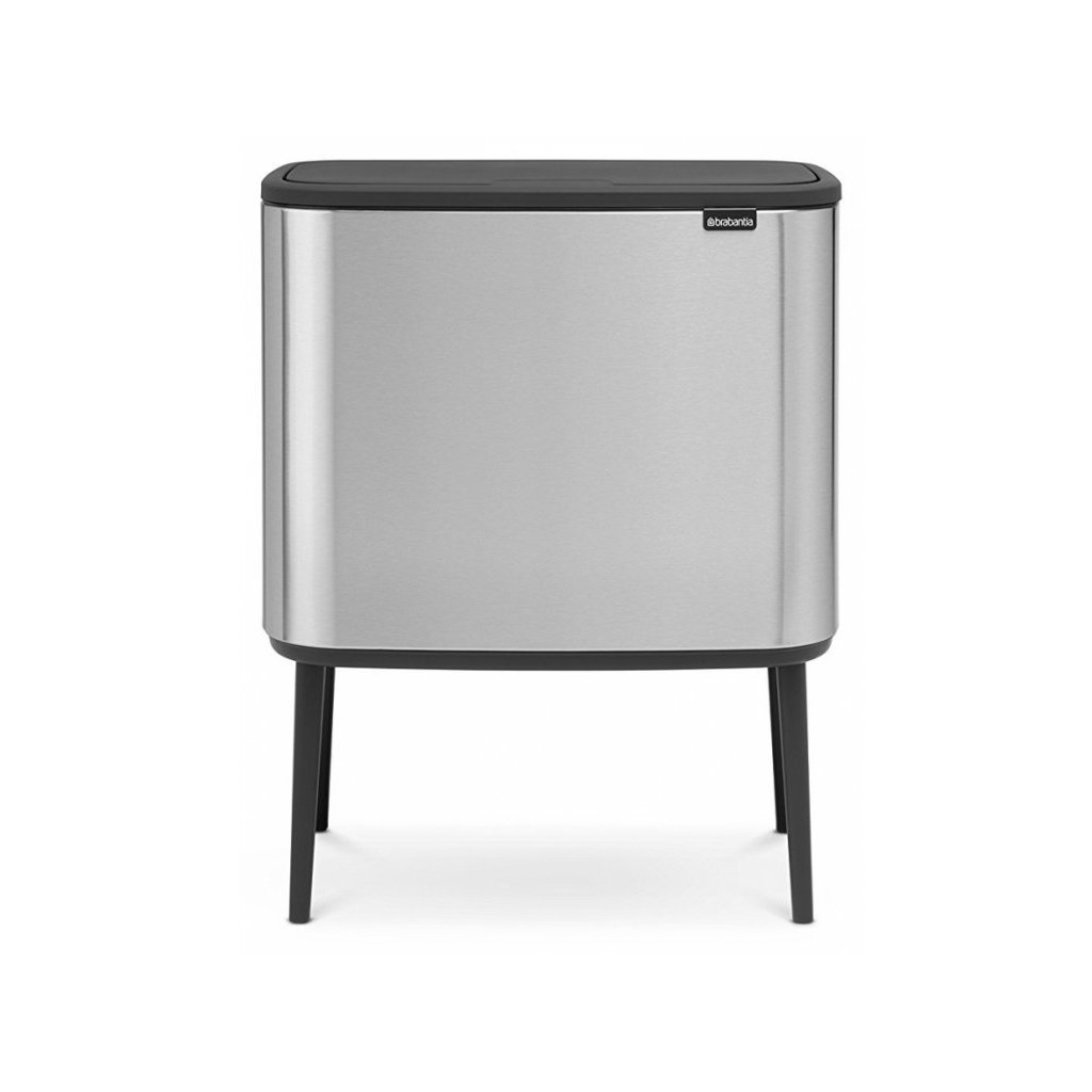 Touch Mülleimer BO 11 + 23 l, Stahl matt, Brabantia