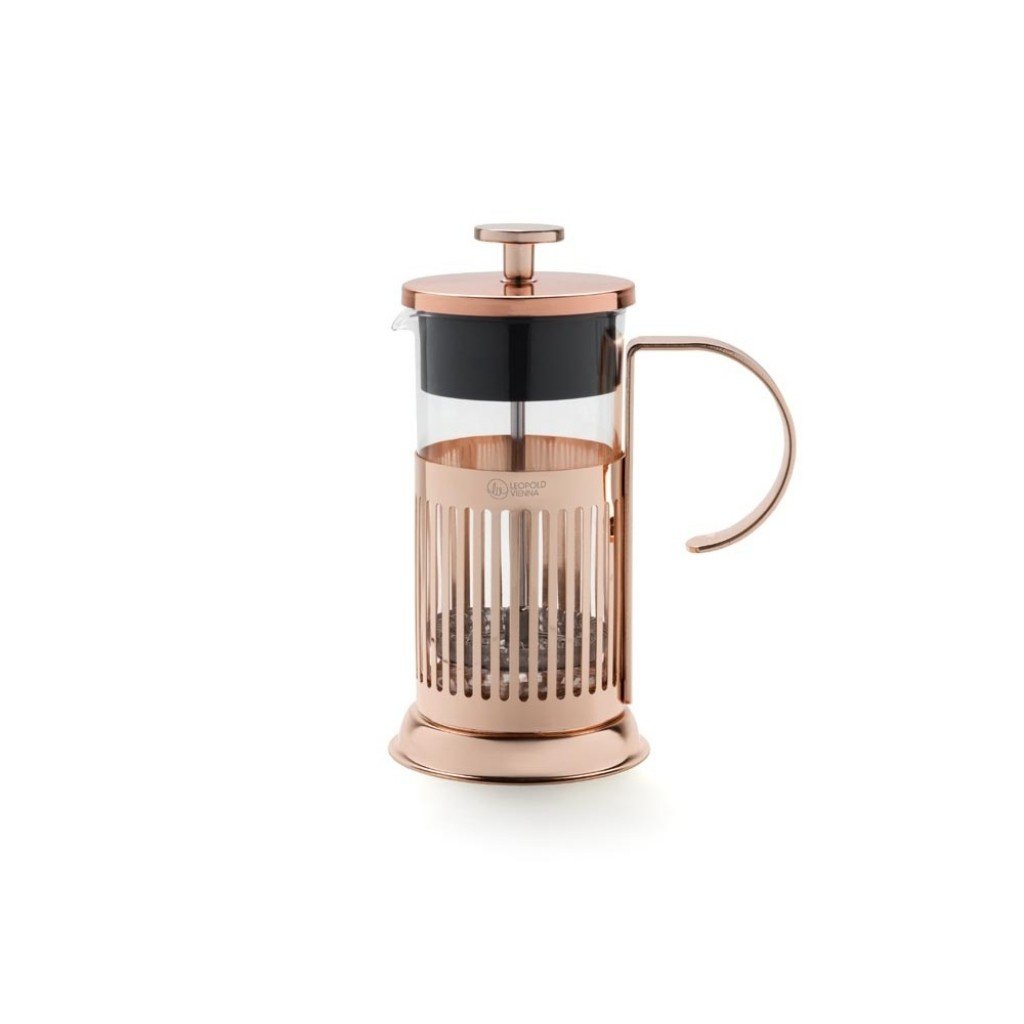 French Press Kaffeebereiter 350 ml, Kupfer, Leopold Vienna