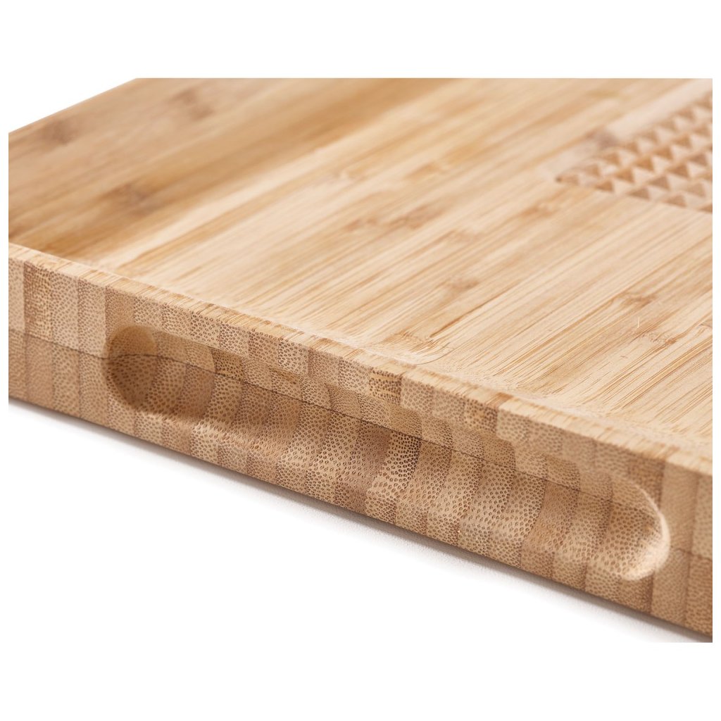 Schneidebrett CUT&CARVE PLUS L 40 x 30 cm, braun, Bambus, Joseph Joseph