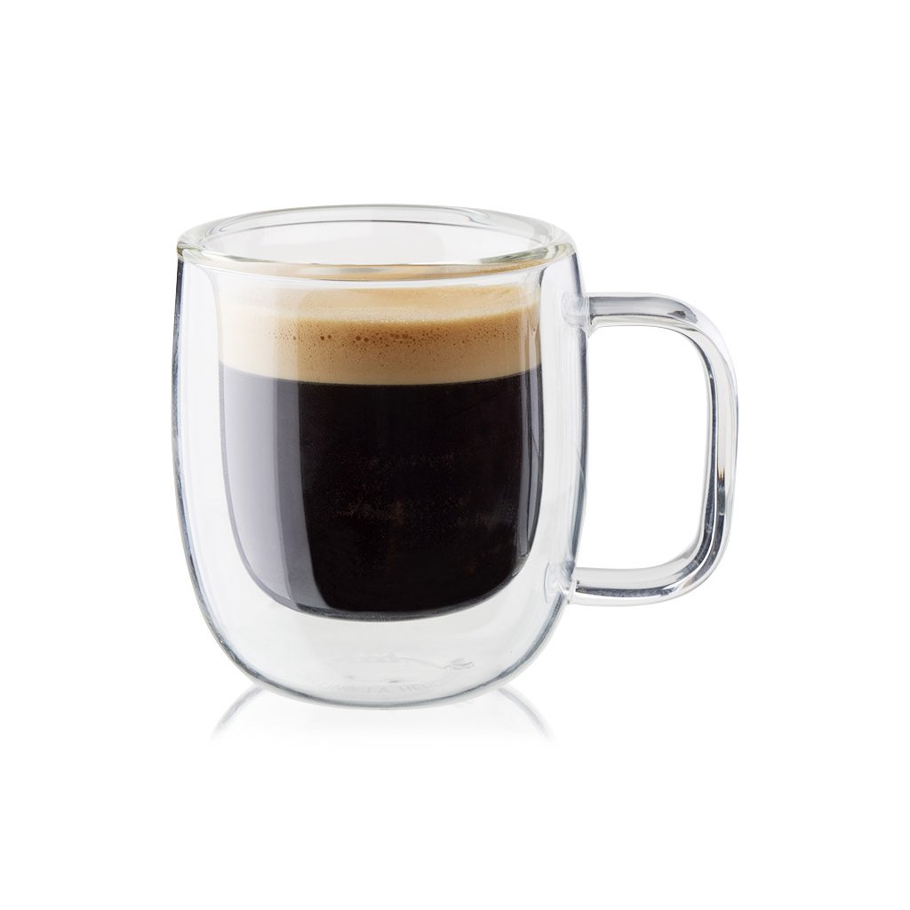 Espressoglas SORRENTO PLUS 80 ml, 2er-Set, Zwilling