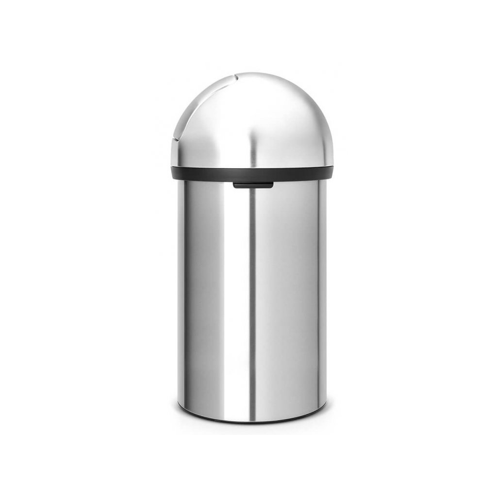 Mülleimer PUSH BIN 60 l, Stahl matt, Brabantia