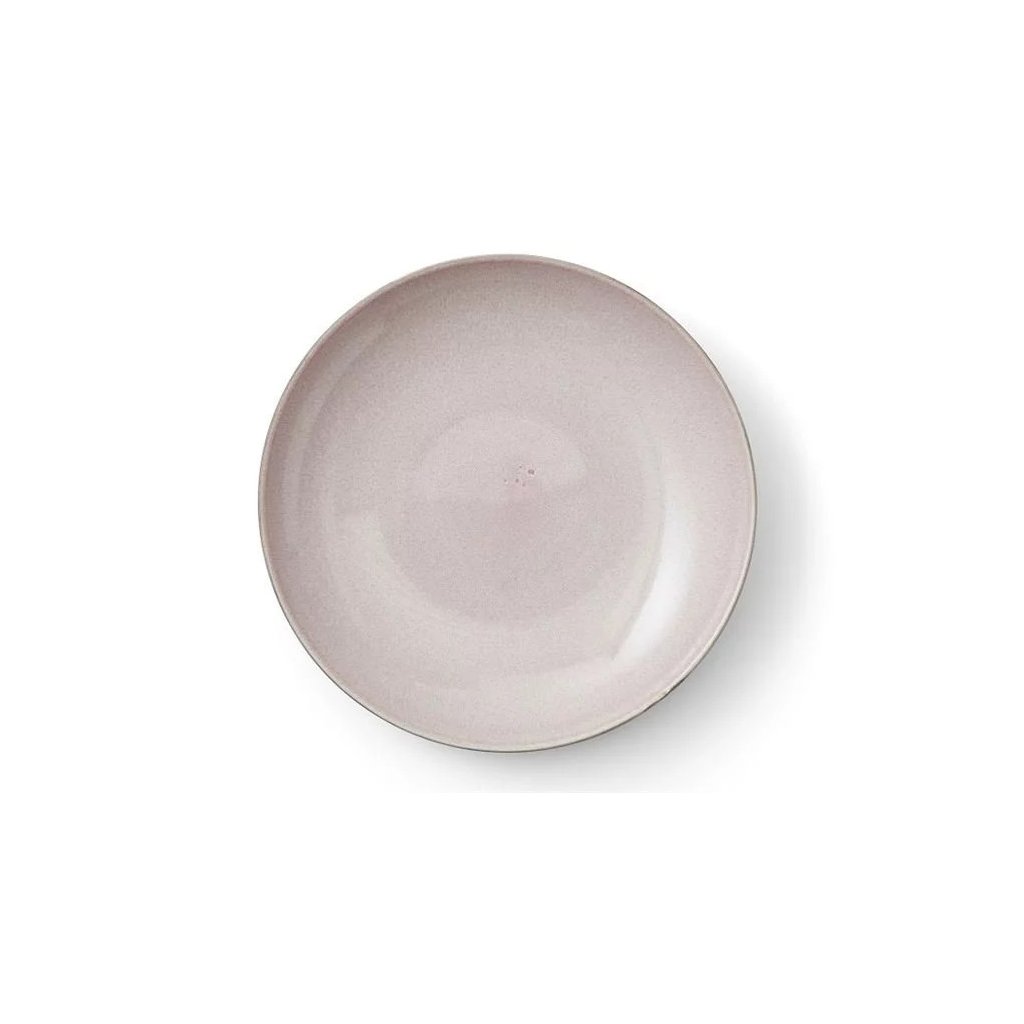 Salatschale 40 cm, grau/rosa, Bitz