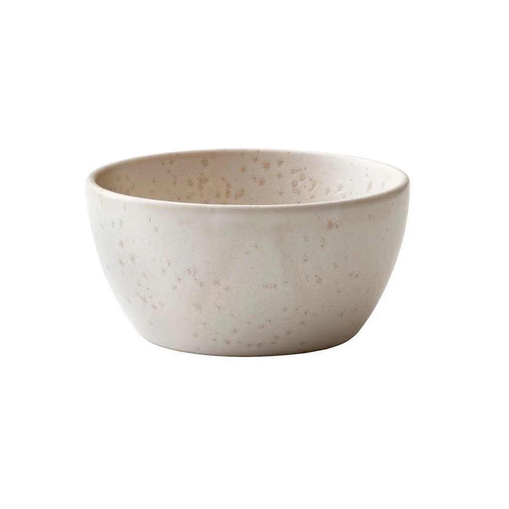 Servierschale 10 cm, Creme matt, Bitz