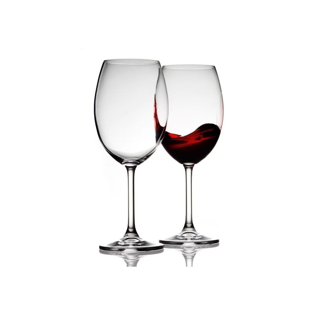 Rotweinglas, 2er-Set, 580 ml, Bitz