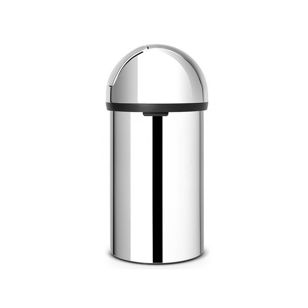 Mülleimer PUSH BIN 60 l, Stahl glänzend, Brabantia
