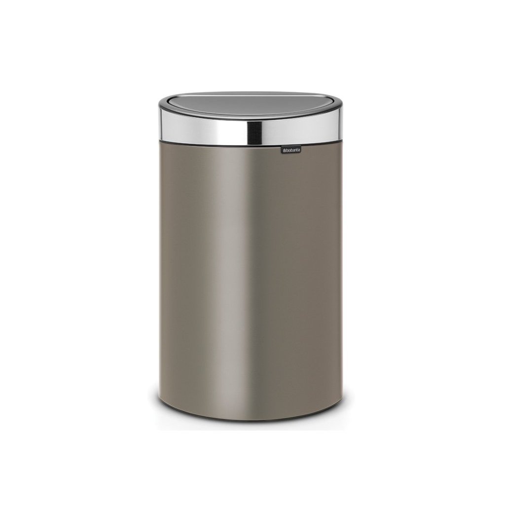 Touch Mülleimer TOUCH BIN NEW 40 l, Platin matt, Brabantia