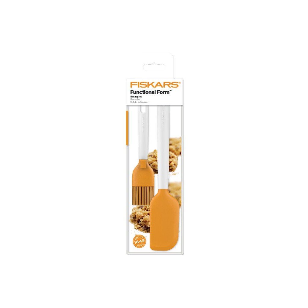 Teigspachtel und Backpinsel Set FUNCTIONAL FORM, Fiskars