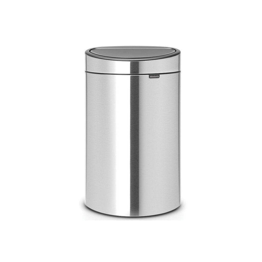 Touch Mülleimer TOUCH BIN NEW 10 + 23 l, Fingerprint Proof, Stahl matt, Brabantia