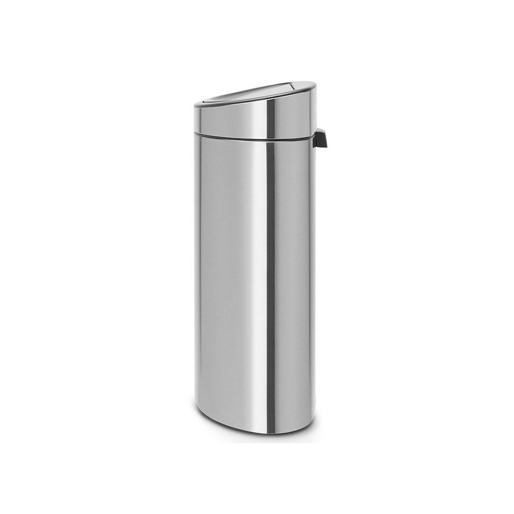 Touch Mülleimer TOUCH BIN NEW 10 + 23 l, Fingerprint Proof, Stahl matt, Brabantia