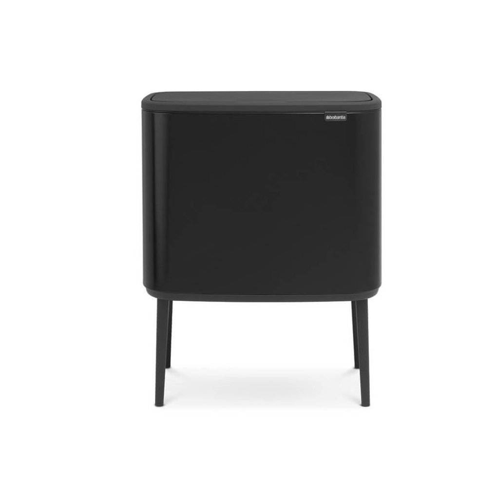 Touch Mülleimer BO 3 x 11 l, mattschwarz, Brabantia