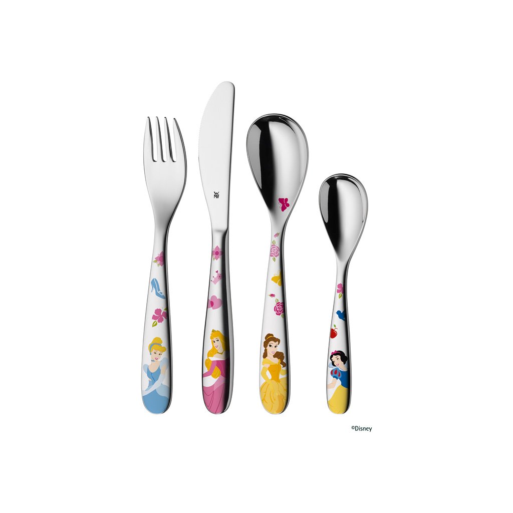 Kinder Besteckset DISNEY PRINCESS, 4-teilig, WMF