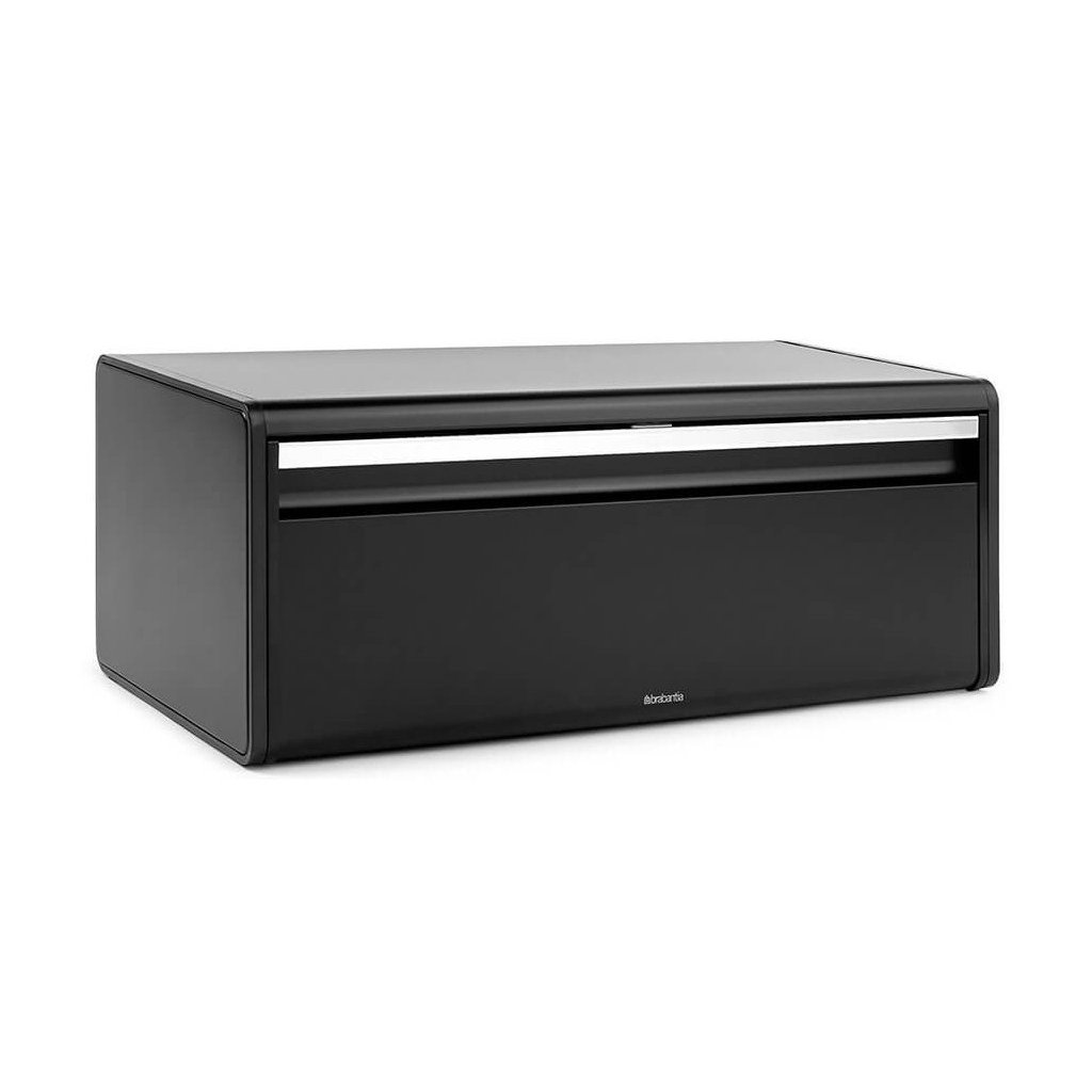 Klappbrotkasten FALL FRONT, mattschwarz, Brabantia