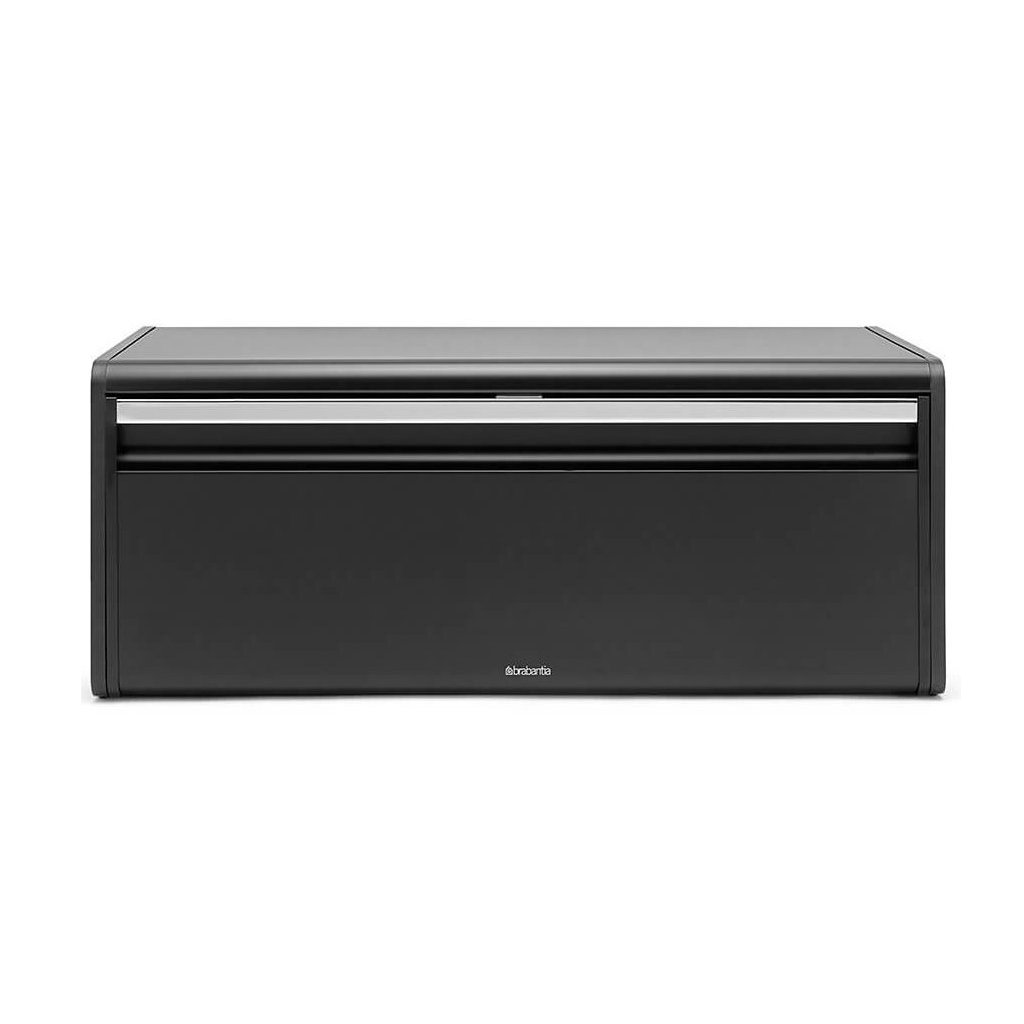 Klappbrotkasten FALL FRONT, mattschwarz, Brabantia