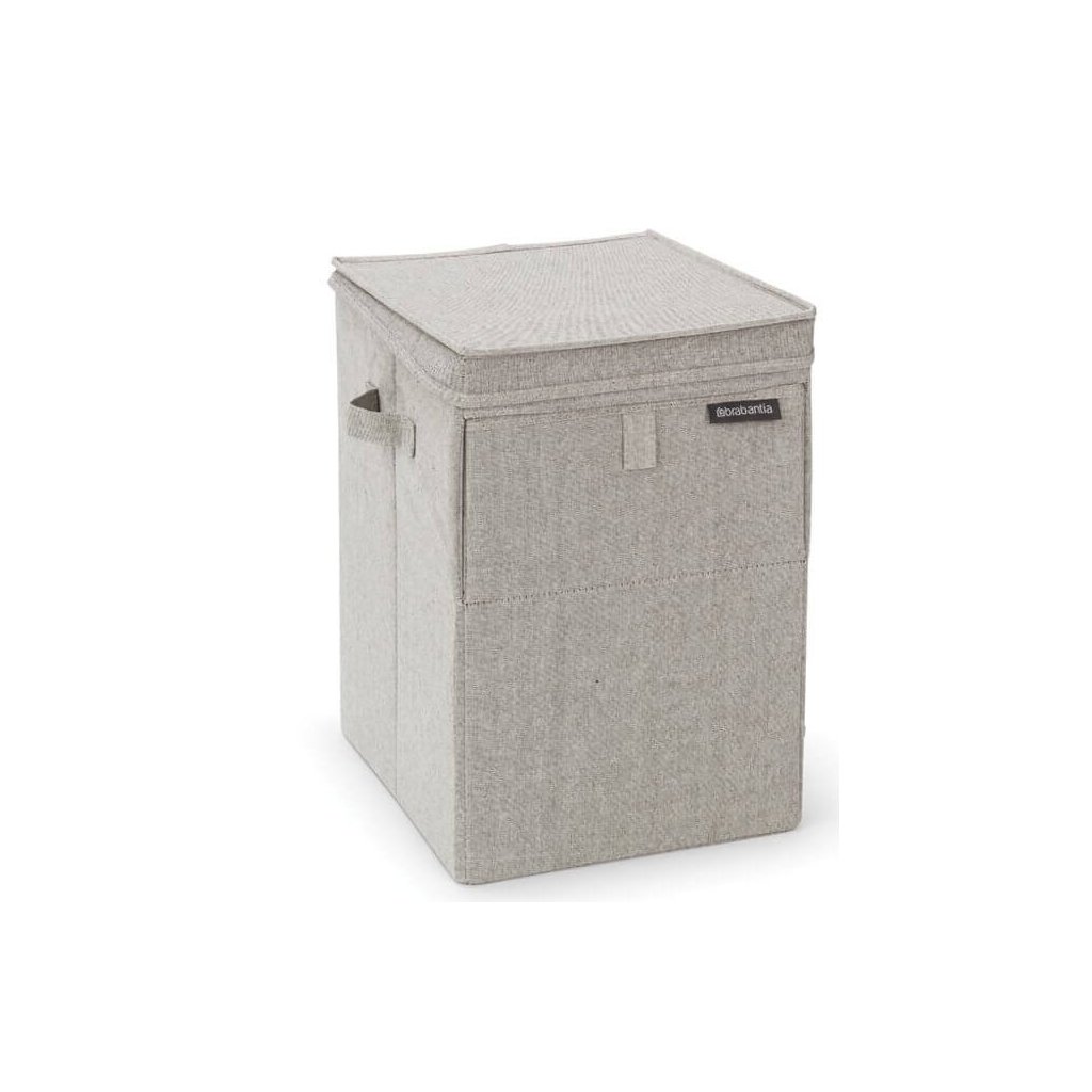Wäschebox 35 l, stapelbar, hellgrau, Brabantia