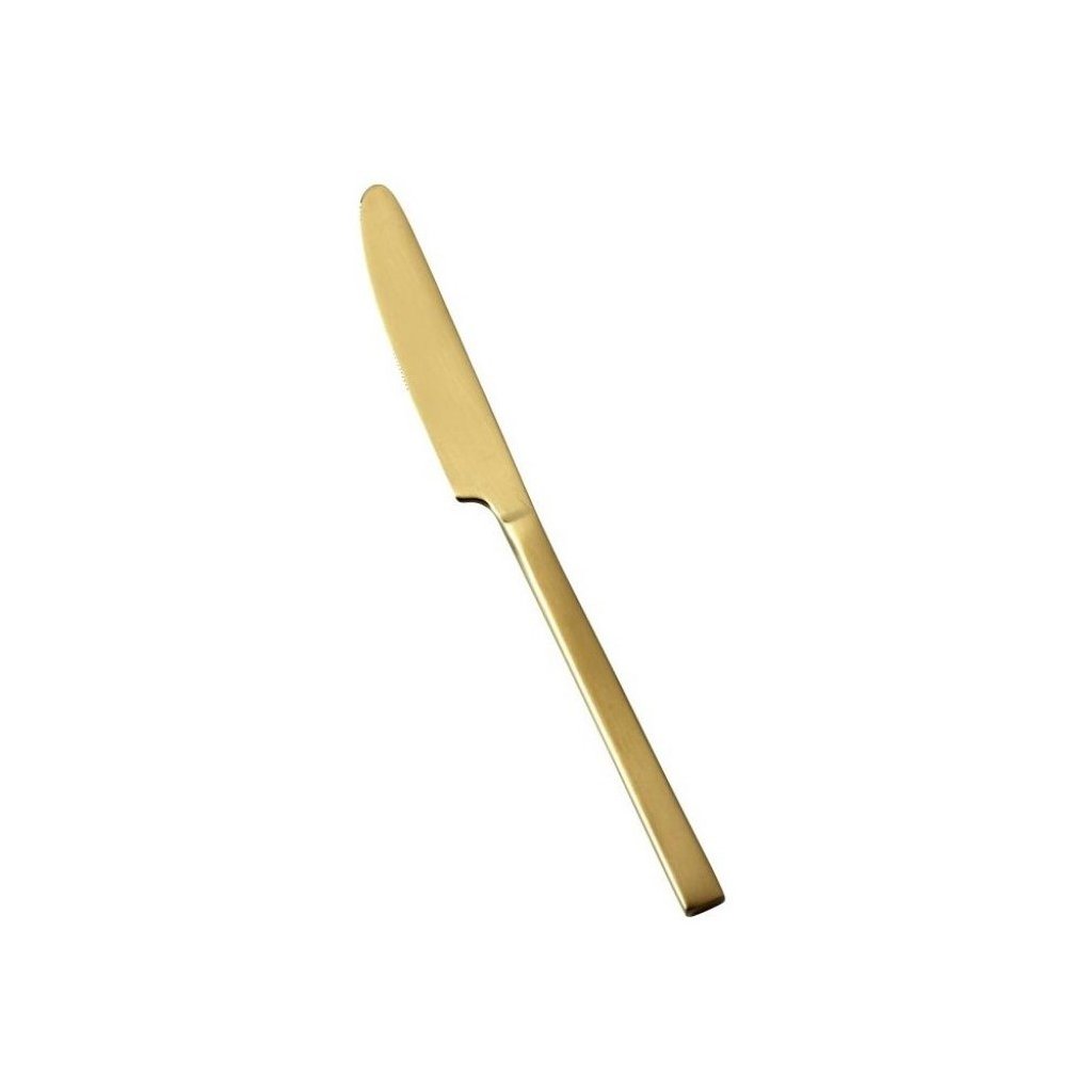 Menümesser, golden, Bitz