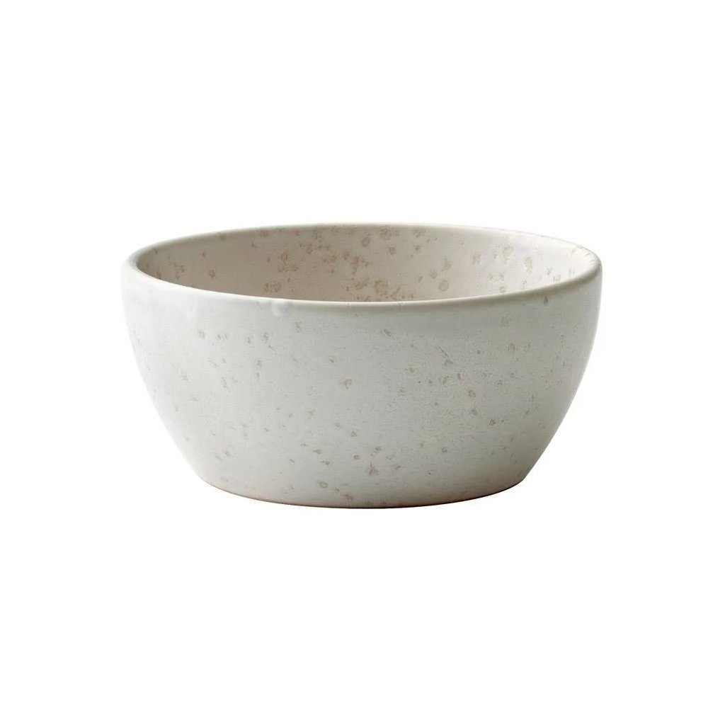 Servierschale 14 cm, Creme matt, Bitz