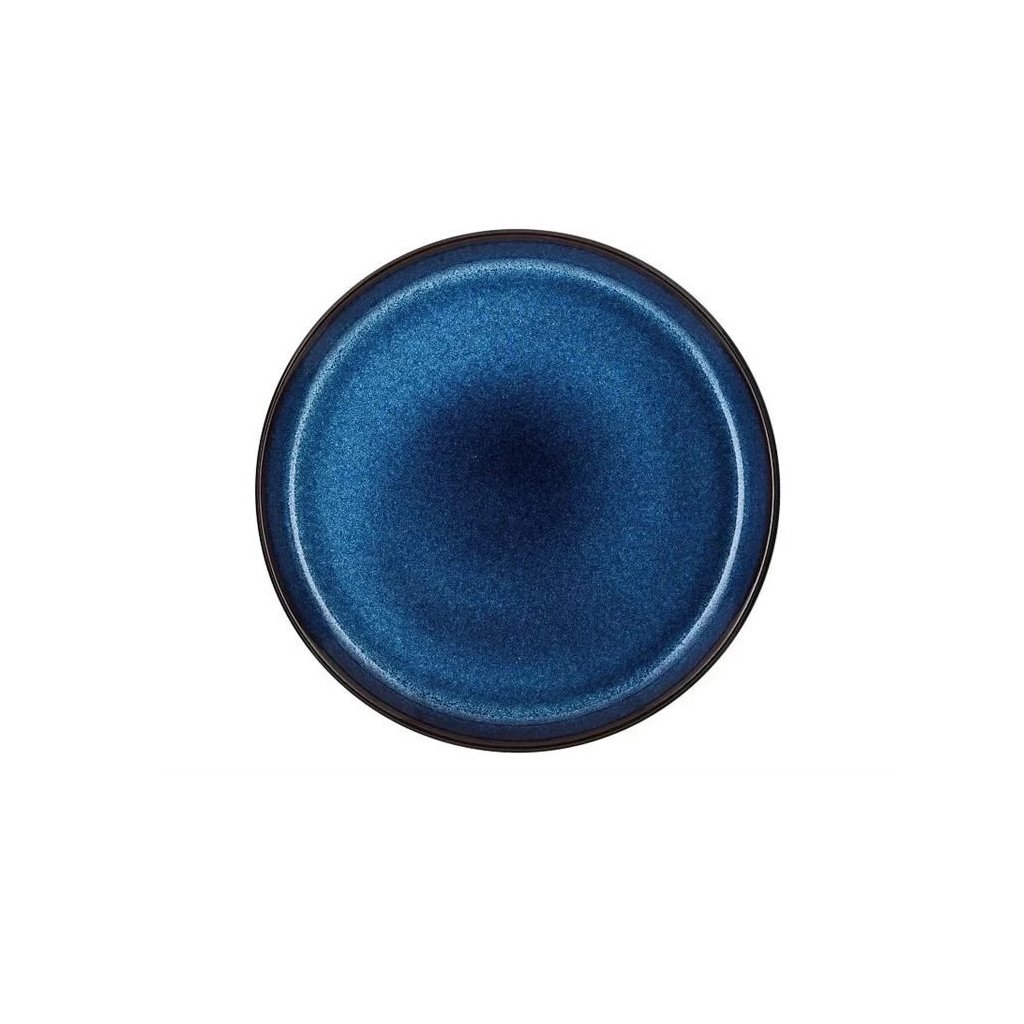 Dessertteller GASTRO 21 cm, schwarz/dunkelblau, Bitz