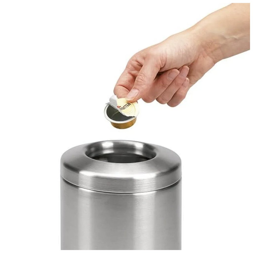 Tischmülleimer 2,3 l, Stahl matt, Brabantia
