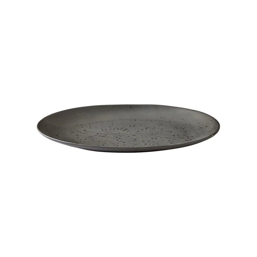 Servierteller 30 cm, schwarz, Bitz