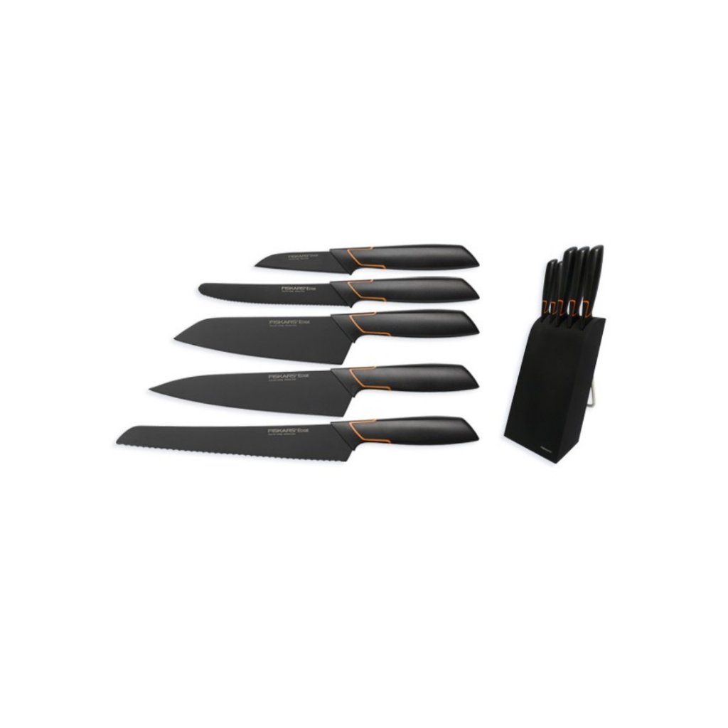 Messerblock Set EDGE, 5-teilig, Fiskars