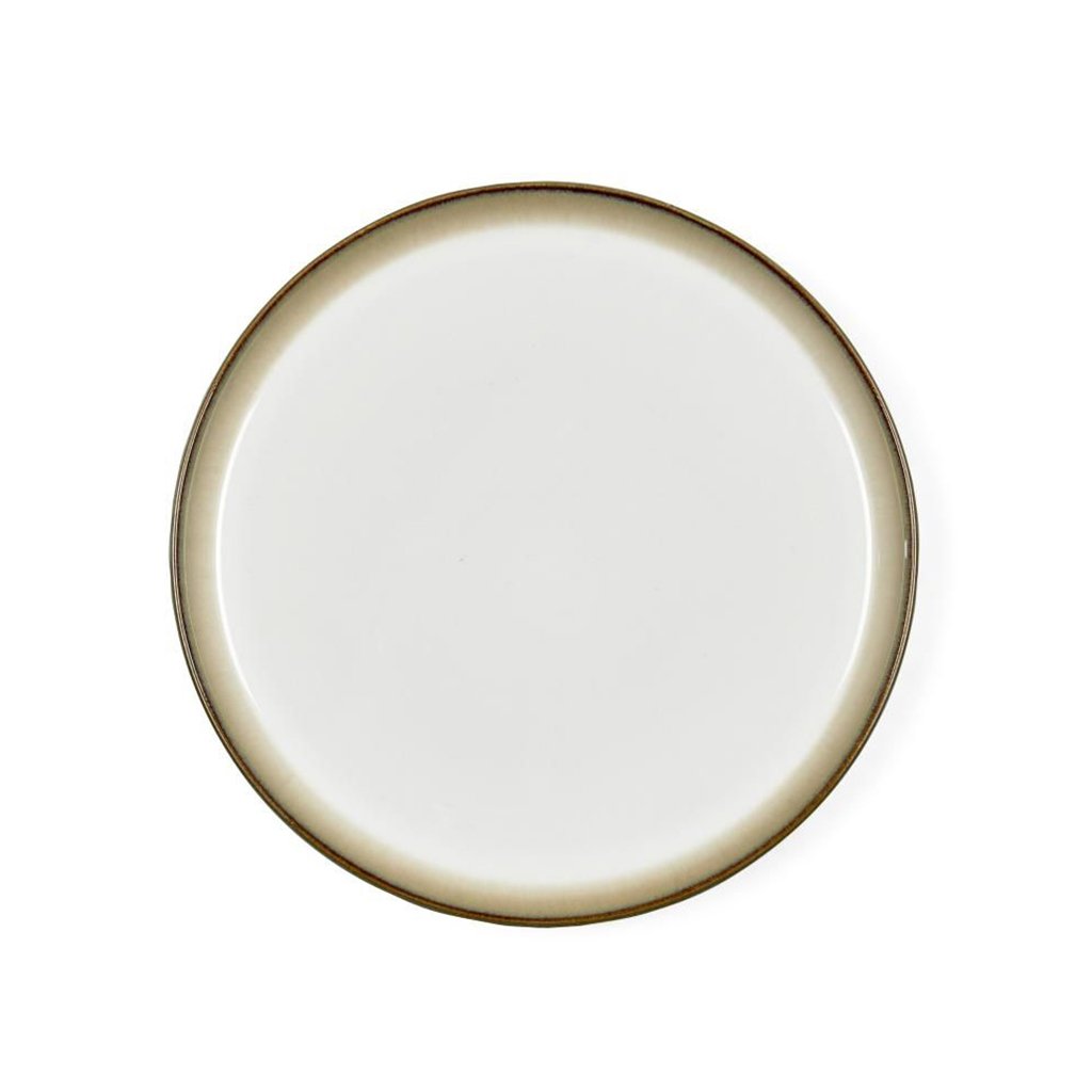 Dessertteller 21 cm, grau/creme, Bitz
