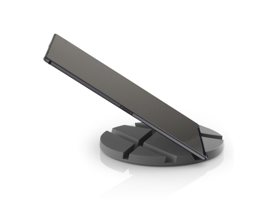 Untersetzer und Tablethalter 2in1, grau, Eva Solo
