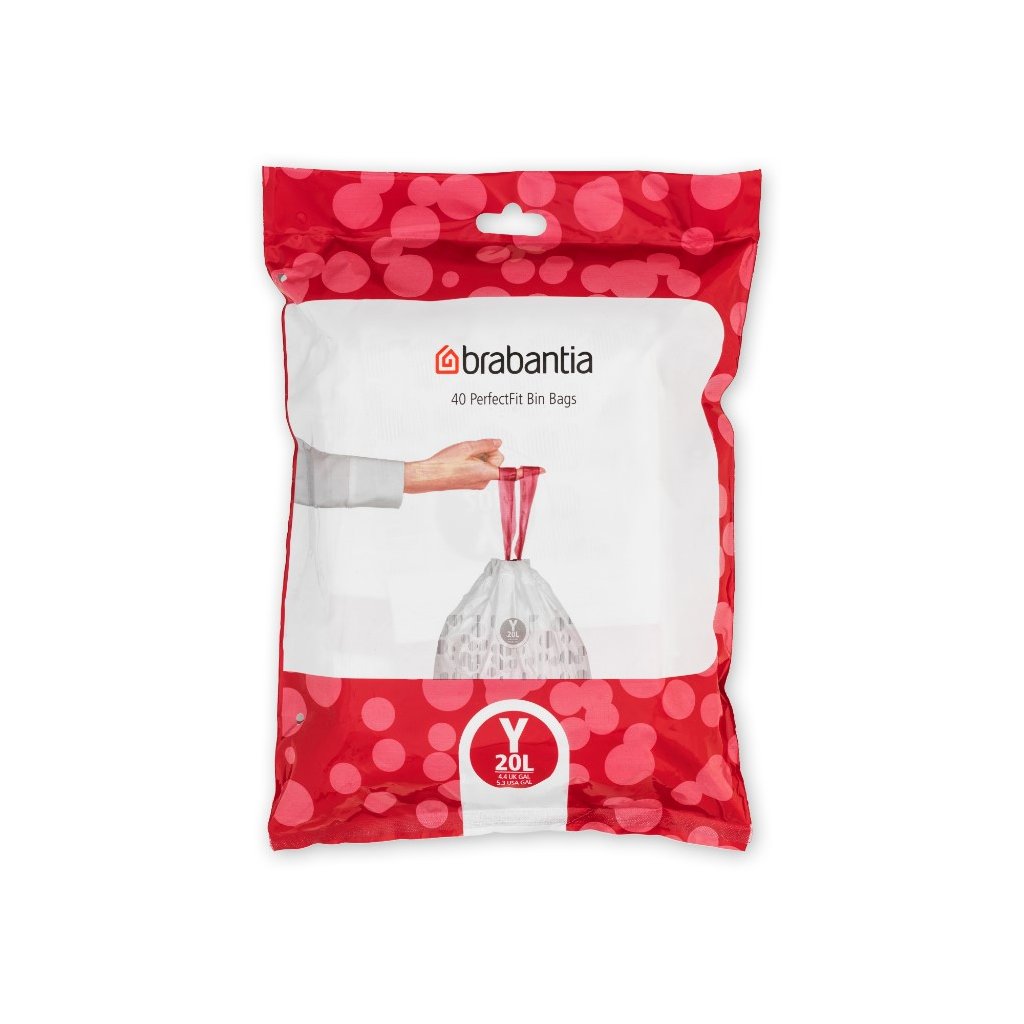 Müllbeutel Y PERFECTFIT 20 l, 40 Stück, Brabantia