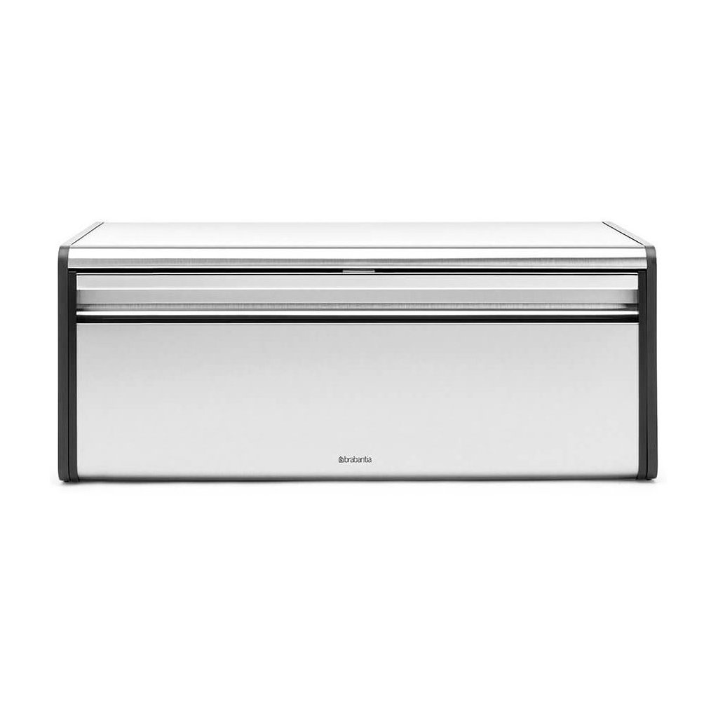 Klappbrotkasten FALL FRONT, Fingerprint Proof, Stahl matt, Brabantia