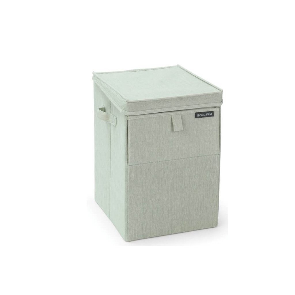 Wäschekorb 35 l, stapelbar, grün, Brabantia