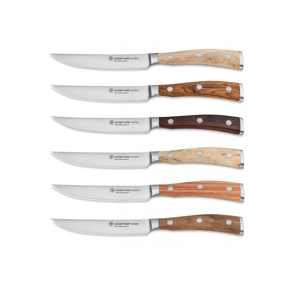 Steakmesser-Set Symbol aus Leder Fall Wüsthof