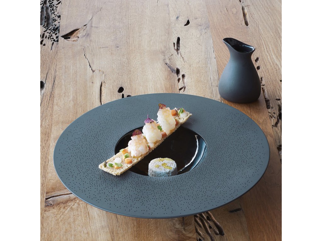 Speiseteller SPHERE 30 cm, schwarz, REVOL